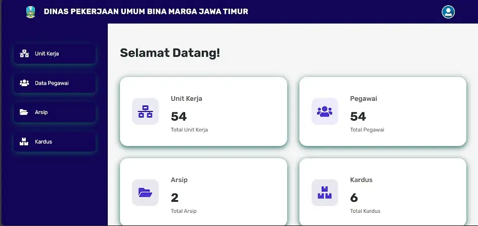 Sistem Arsip & Kepegawaian DPU Bina Marga